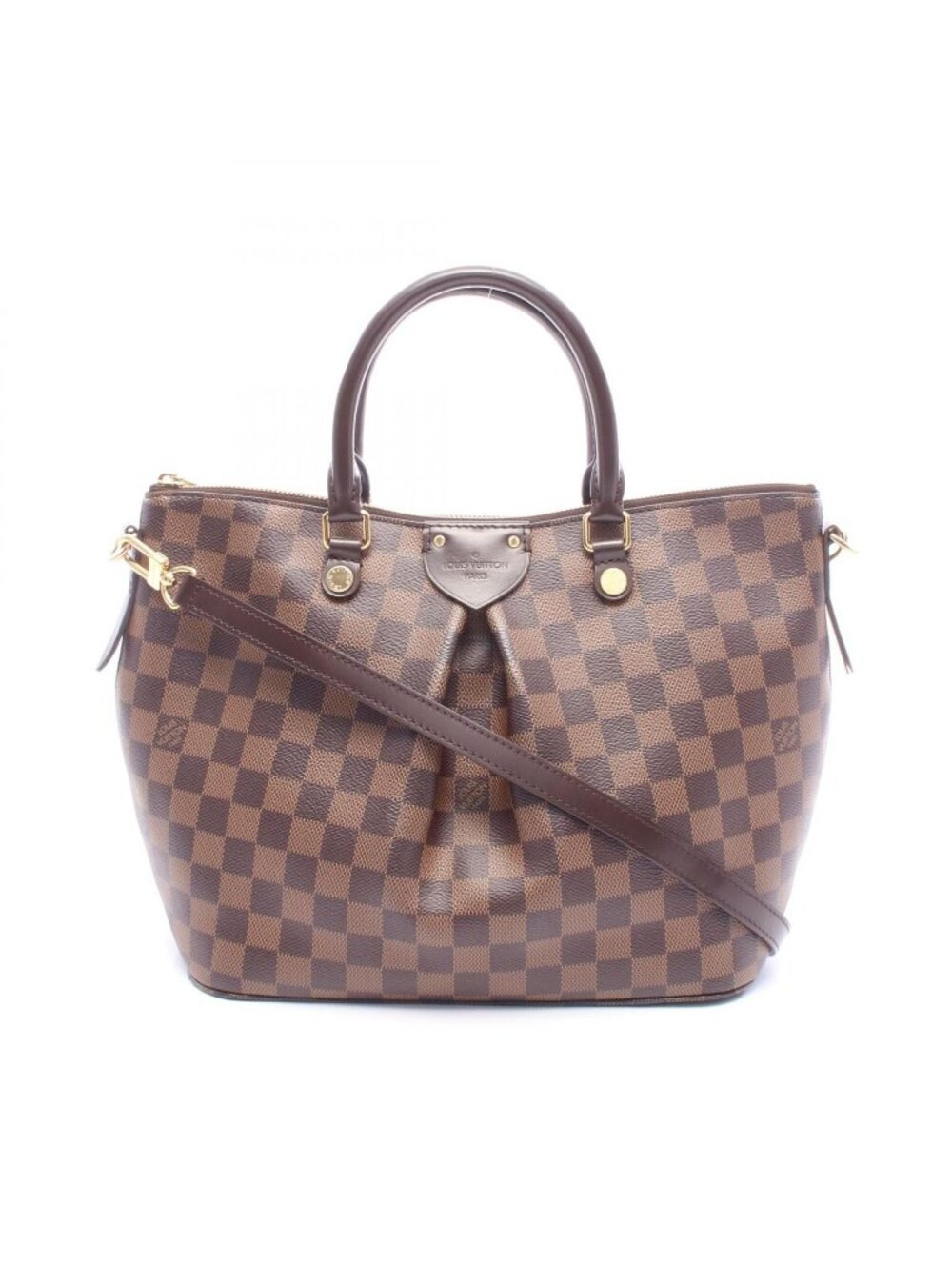 Louis Vuitton Handbag Sienna PM Damier Ebene Leather